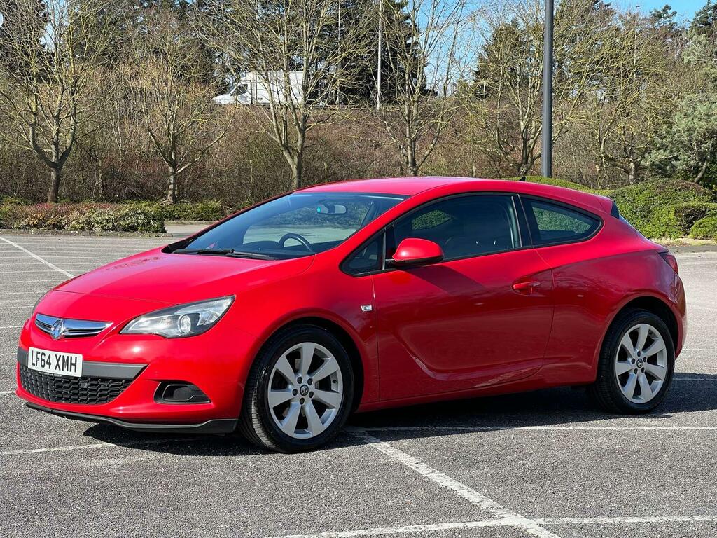 Vauxhall Astra GTC 1.4T Sport Euro 5 Red #3