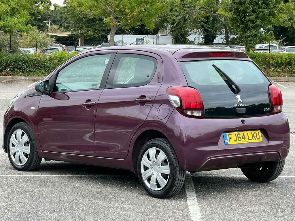 Peugeot 108 1.0 Vti Active Euro 5 Euro 5 FJ64LKU Purple #5