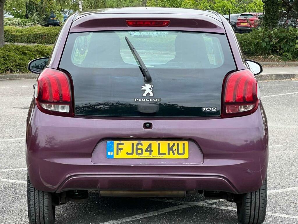 Peugeot 108 1.0 Vti Active Euro 5 Euro 5 FJ64LKU Purple #6