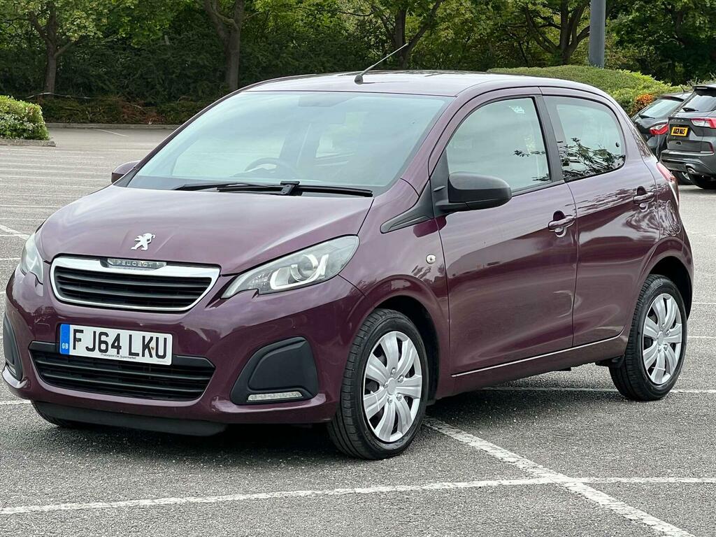 Peugeot 108 1.0 Vti Active Euro 5 Euro 5 FJ64LKU Purple #3