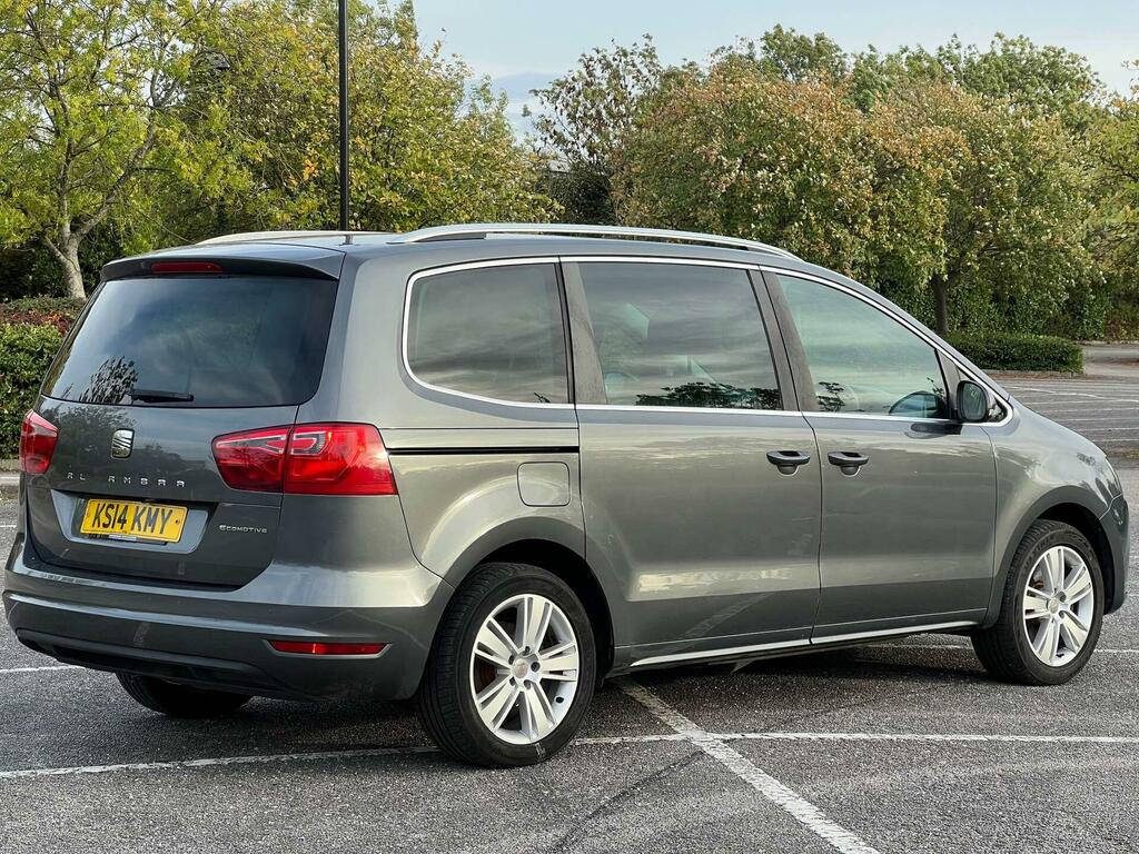Seat Alhambra 2.0 Tdi Ecomotive Cr Se Euro 5 Ss Grey #6