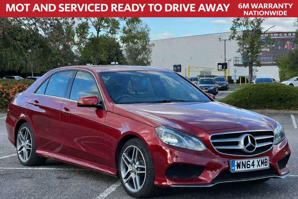 Mercedes-Benz E Class 2.1 E300dh Bluetec Amg Line G-tronic Euro 5 Ss Red