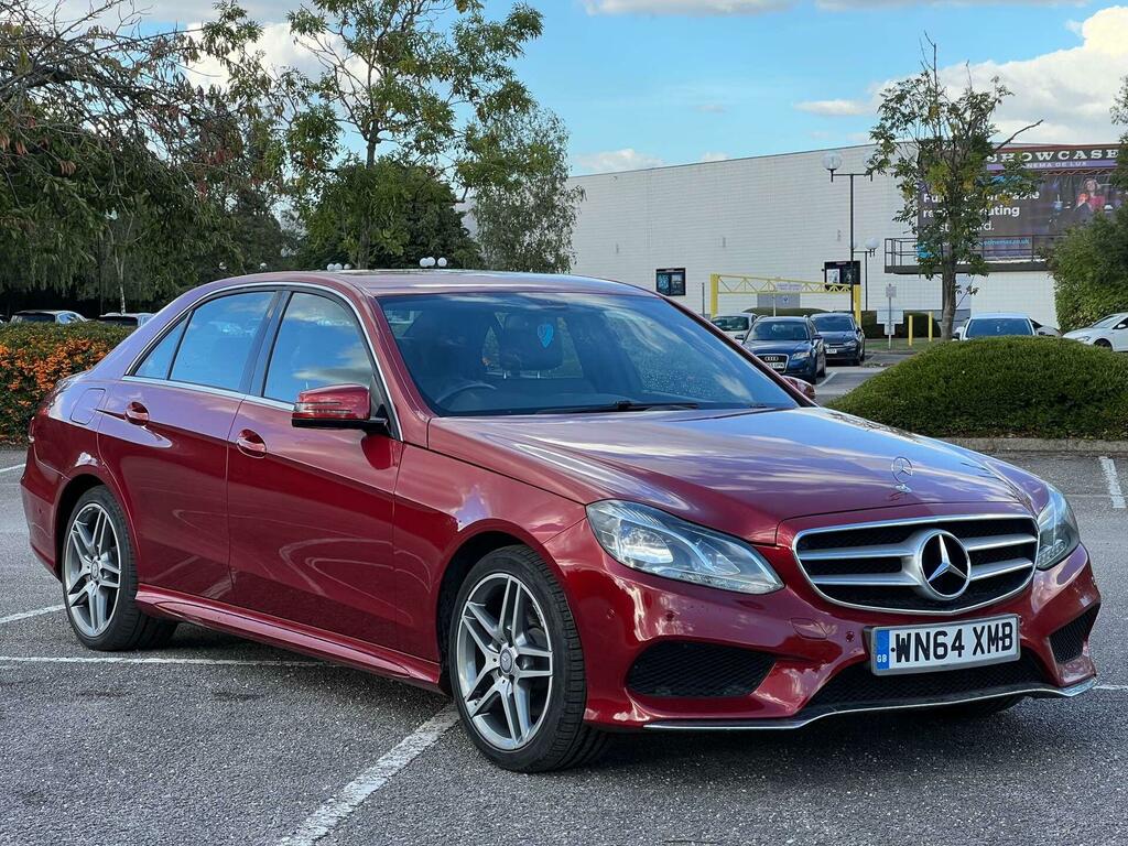 Mercedes-Benz E Class 2.1 E300dh Bluetec Amg Line G-tronic Euro 5 Ss Red #2