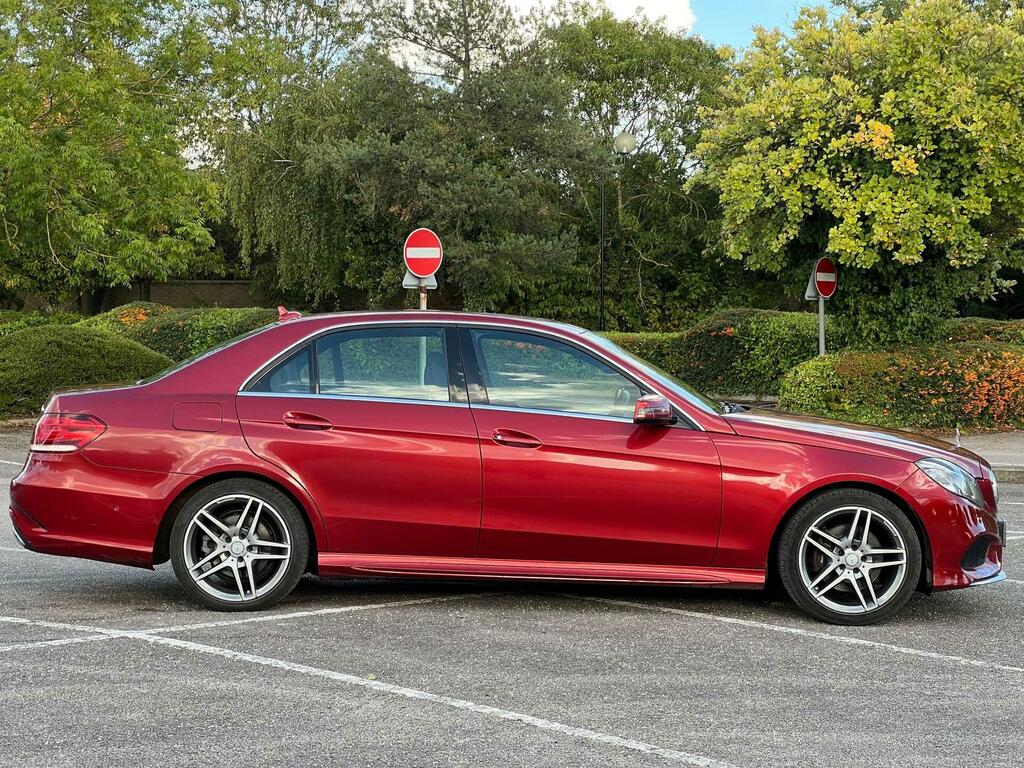 Mercedes-Benz E Class 2.1 E300dh Bluetec Amg Line G-tronic Euro 5 Ss Red #5