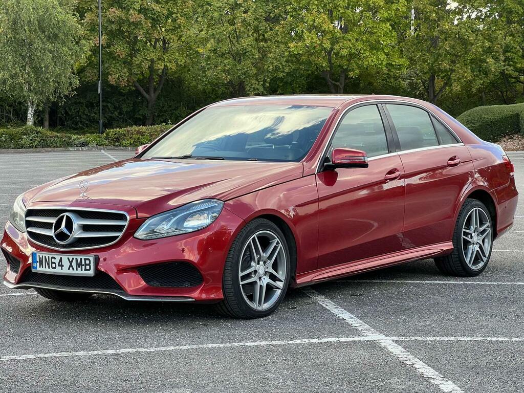 Mercedes-Benz E Class 2.1 E300dh Bluetec Amg Line G-tronic Euro 5 Ss Red #4