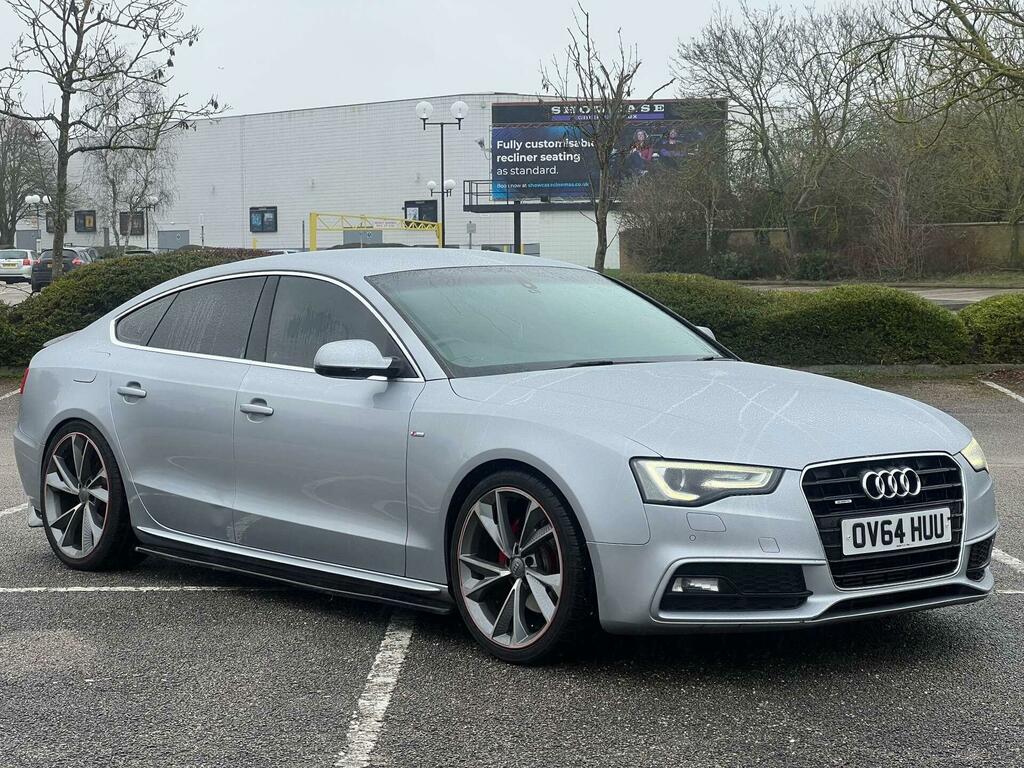 Audi A5 2.0 Tfsi S Line Sportback S Tronic Quattro Euro 6 Silver #2