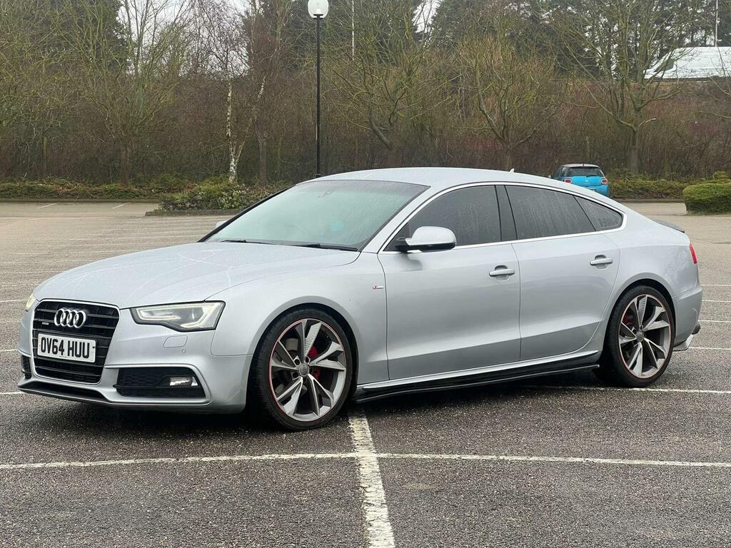 Audi A5 2.0 Tfsi S Line Sportback S Tronic Quattro Euro 6 Silver #4