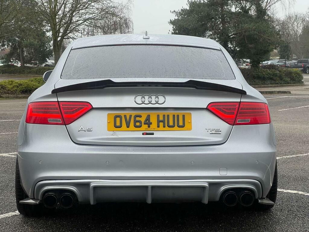 Audi A5 2.0 Tfsi S Line Sportback S Tronic Quattro Euro 6 Silver #5