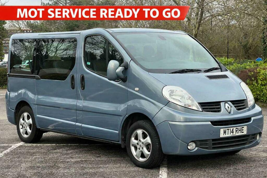 Renault Trafic 2.0 Dci Energy 30 Sport Nav Edc Lwb Euro 6 Ss 5 Blue