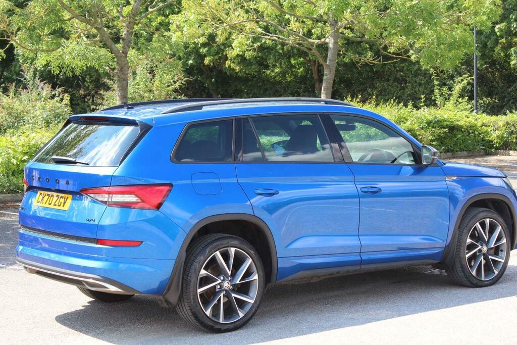Skoda Kodiaq 2.0 Tdi Sportline Dsg 4Wd Euro 6 Ss 7 Seat Blue #3
