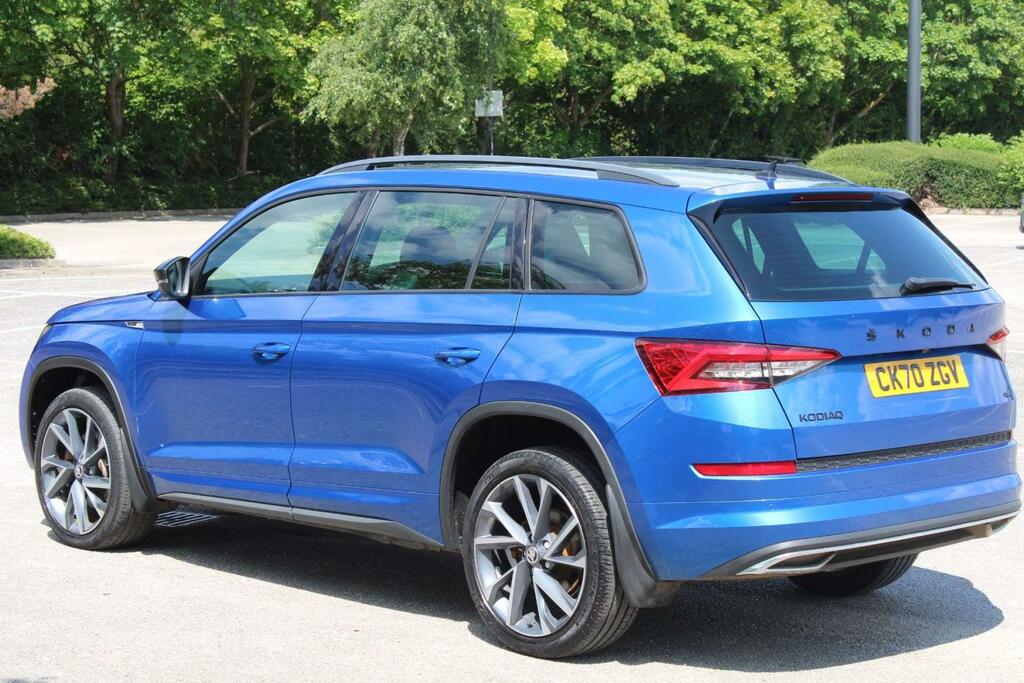 Skoda Kodiaq 2.0 Tdi Sportline Dsg 4Wd Euro 6 Ss 7 Seat Blue #5