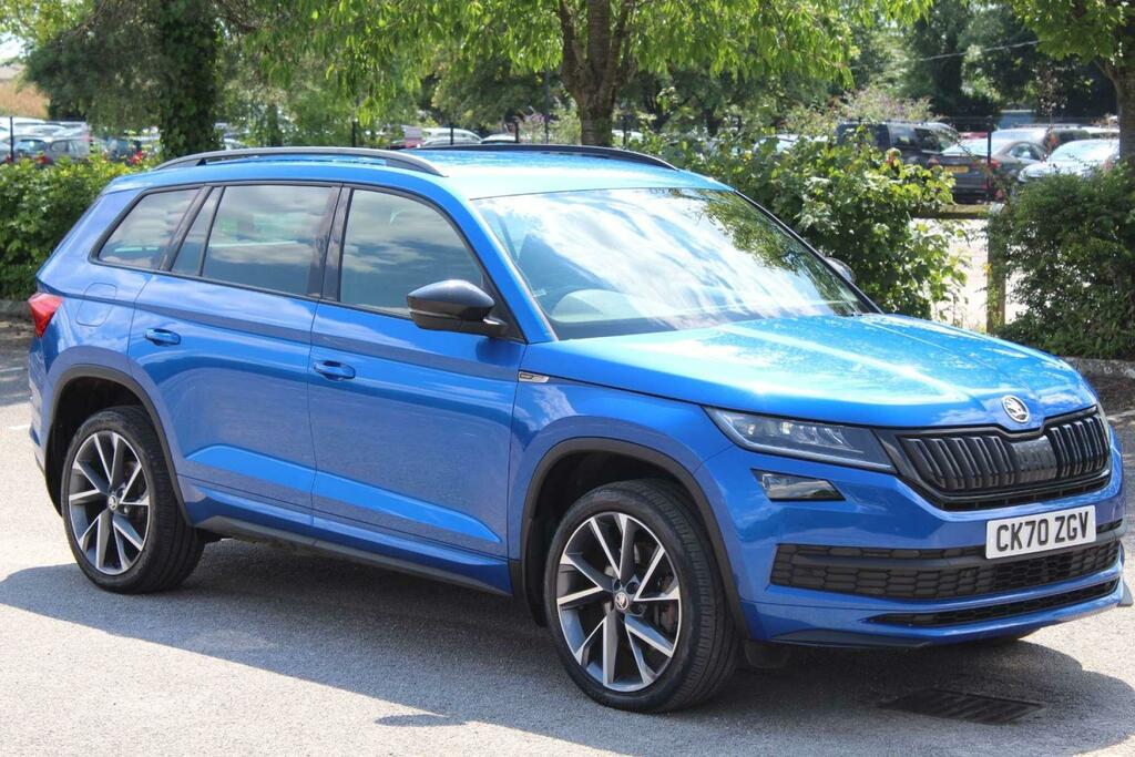 Skoda Kodiaq 2.0 Tdi Sportline Dsg 4Wd Euro 6 Ss 7 Seat Blue