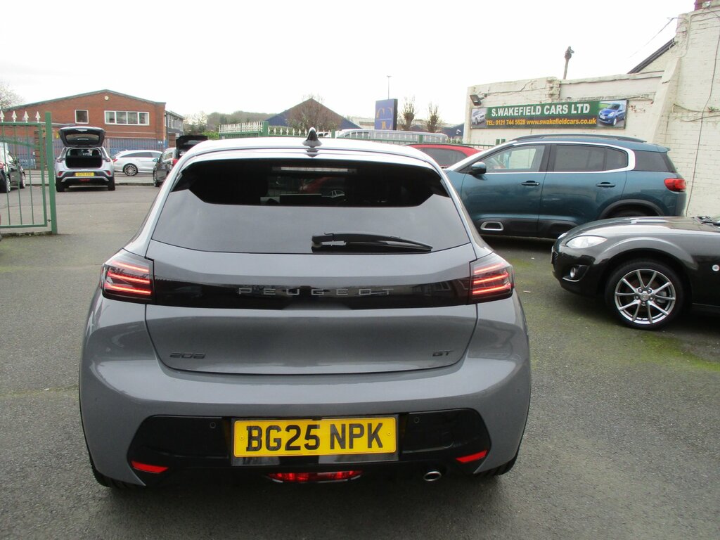 Peugeot 208 1.2 Puretech Gt Hatchback Euro 6 BG25NPK Grey #5