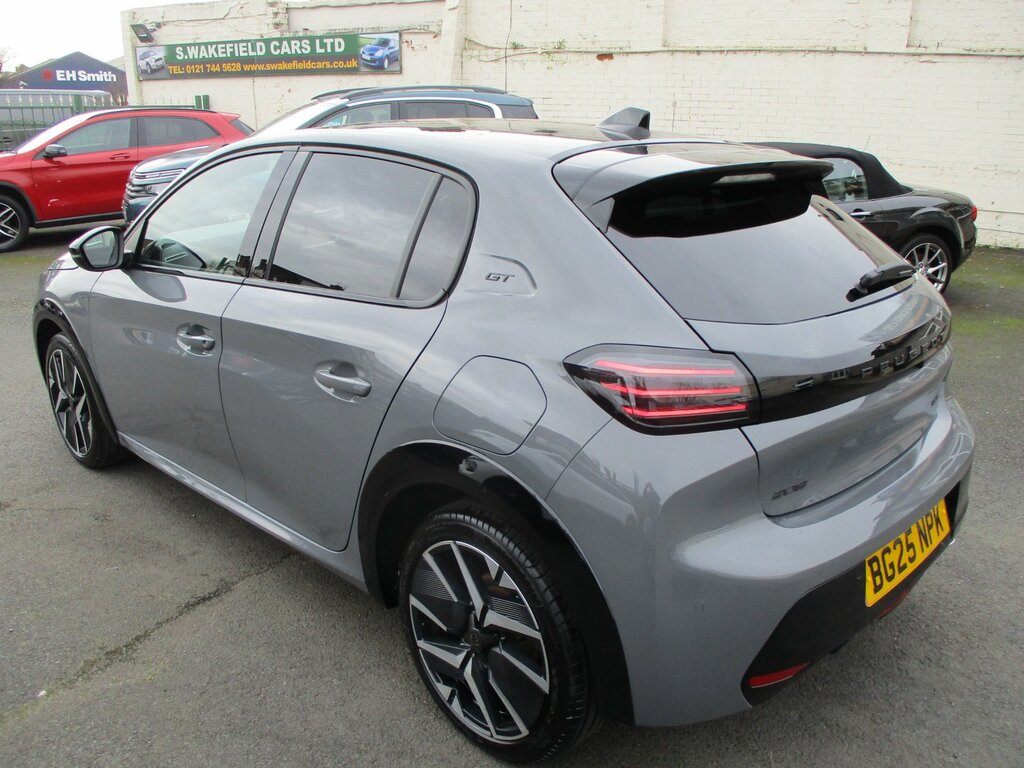 Peugeot 208 1.2 Puretech Gt Hatchback Euro 6 BG25NPK Grey #3