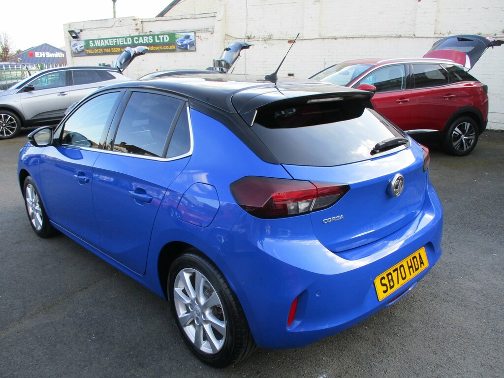 Vauxhall Corsa 1.2 Turbo Elite Nav Hatchback Eu SB70HDA Blue #5