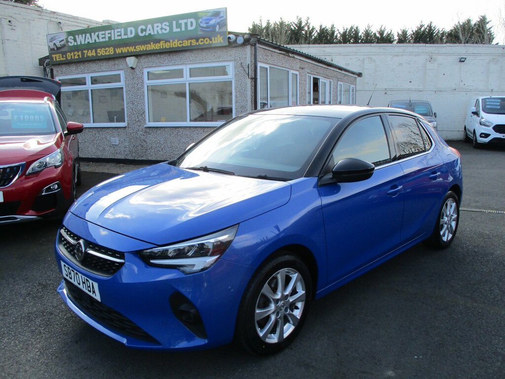 Vauxhall Corsa 1.2 Turbo Elite Nav Hatchback Eu SB70HDA Blue #3
