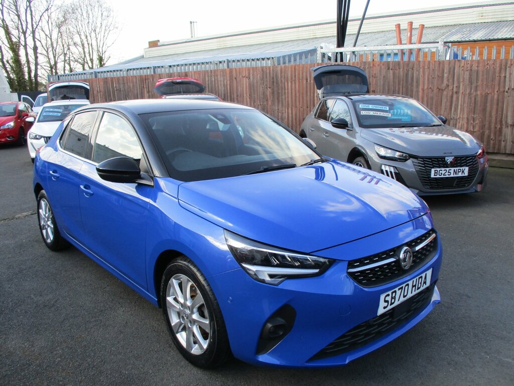 Vauxhall Corsa 1.2 Turbo Elite Nav Hatchback Eu Blue
