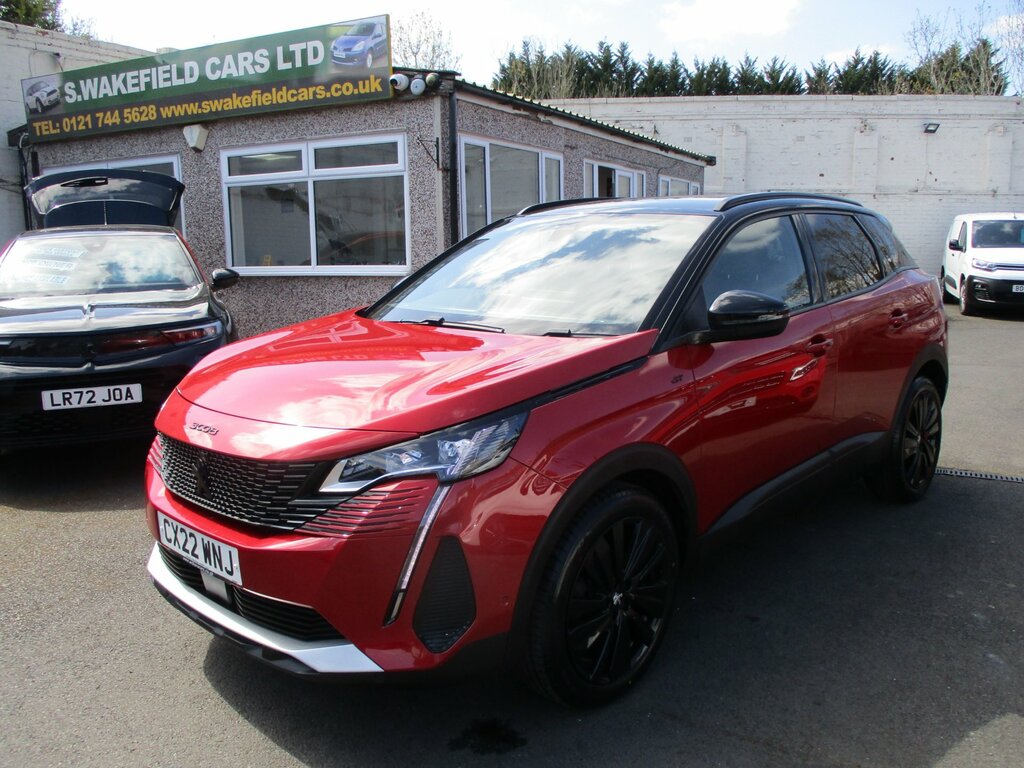 Peugeot 3008 1.2 Puretech Gt Premium Suv Eat Euro 6 CX22WNJ Red #3