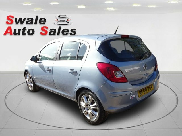 Vauxhall Corsa 1.2I 16V Design Hatchback BF59YUY Blue #6