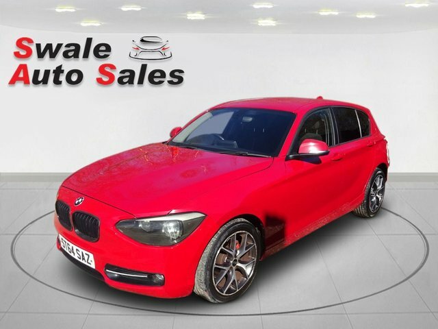 BMW 1 Series 2.0 116D Sport ST64SAZ Red #3
