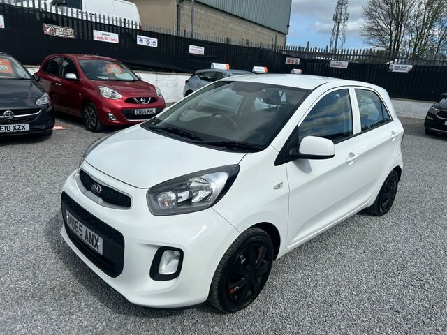 Kia Picanto 1.0 1 Air Hatchback White #3