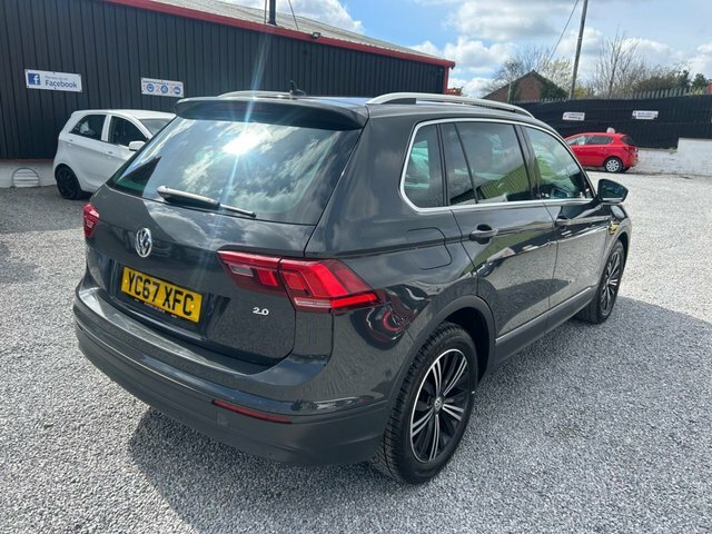 Volkswagen Tiguan 2.0 Tdi Se Navigation YG67XFC Grey #5
