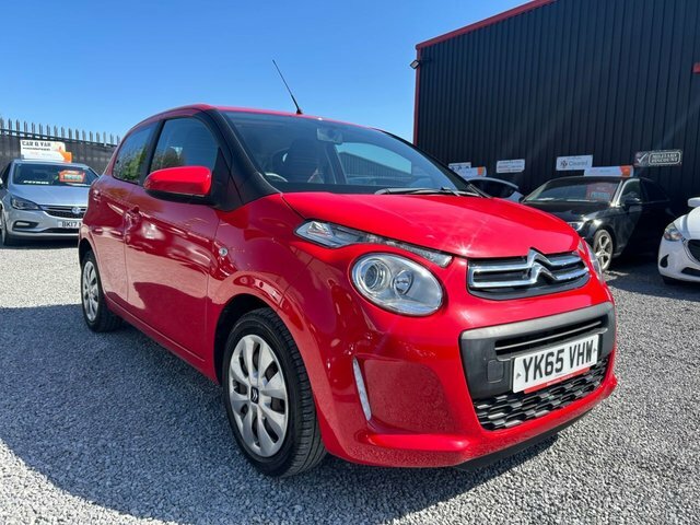 Citroen C1 1.2 Puretech Feel Hatchback YK65VHW Red #6