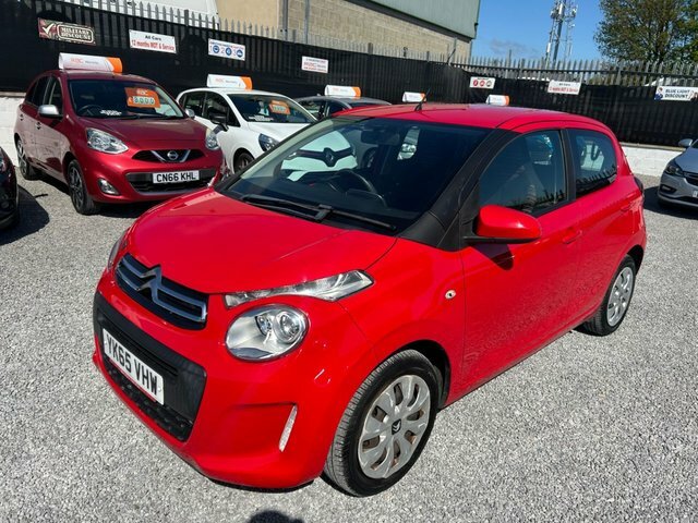 Citroen C1 1.2 Puretech Feel Hatchback YK65VHW Red #3