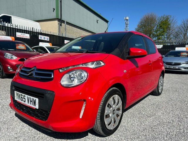 Citroen C1 1.2 Puretech Feel Hatchback YK65VHW Red #5