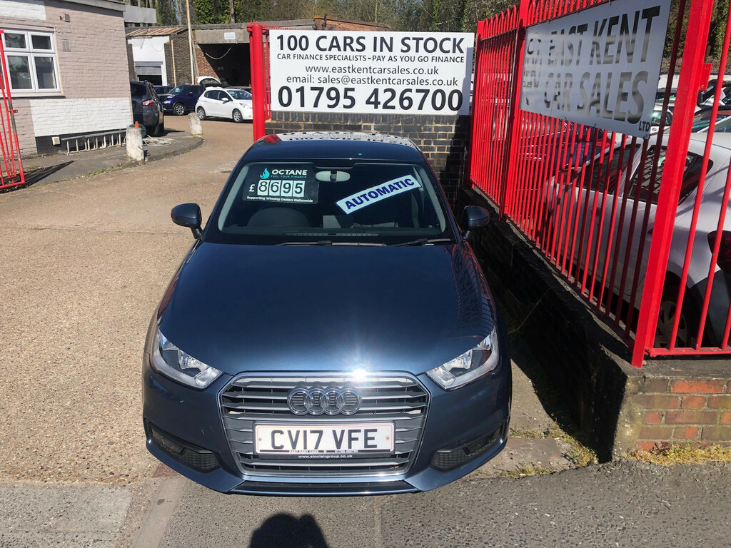 Audi A1 1.0 Tfsi Sport Hatchback S Tronic Euro CV17VFE Blue #2