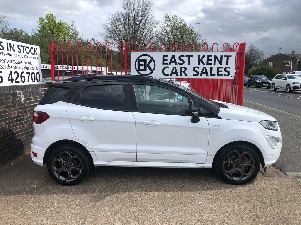 Ford Ecosport 1.0T Ecoboost St-line Suv Euro 6 EA68VFM White #5