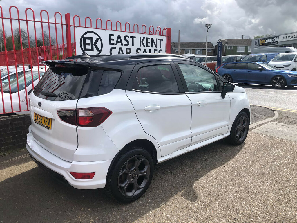 Ford Ecosport 1.0T Ecoboost St-line Suv Euro 6 EA68VFM White #6