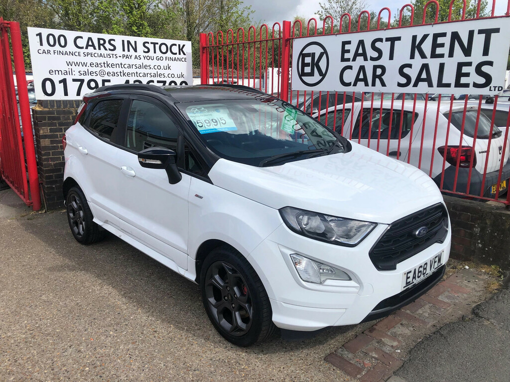 Ford Ecosport 1.0T Ecoboost St-line Suv Euro 6 White