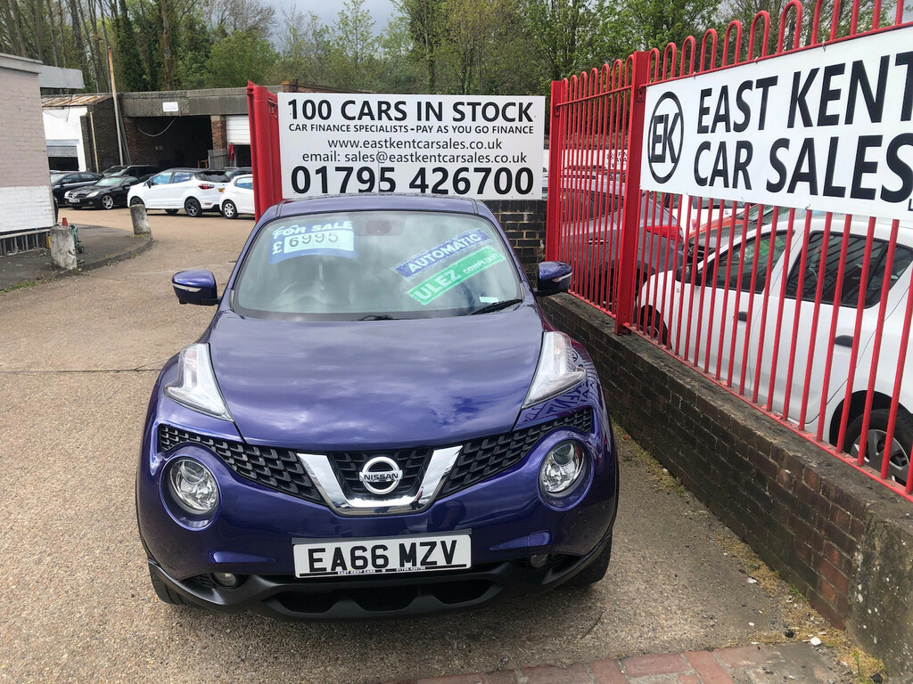 Nissan Juke 1.6 Tekna Suv Xtron Euro 6 117 Ps Pet EA66MZV Blue #2