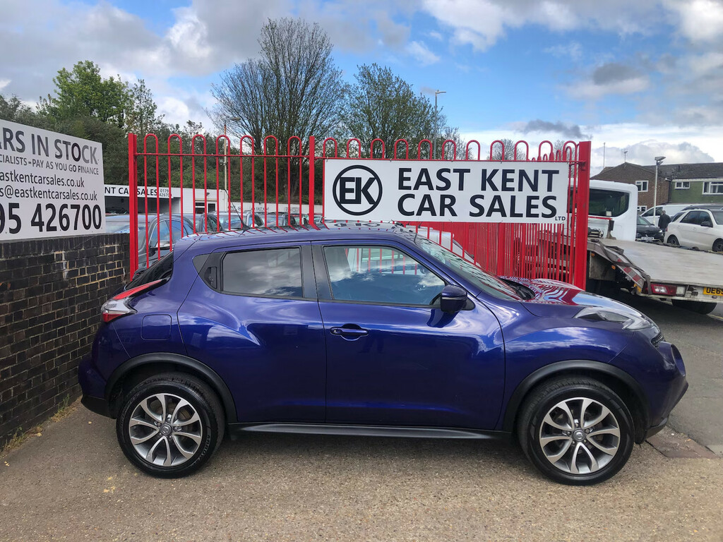 Nissan Juke 1.6 Tekna Suv Xtron Euro 6 117 Ps Pet EA66MZV Blue #5