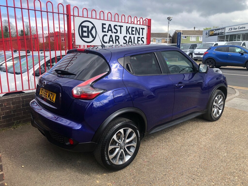 Nissan Juke 1.6 Tekna Suv Xtron Euro 6 117 Ps Pet EA66MZV Blue #6