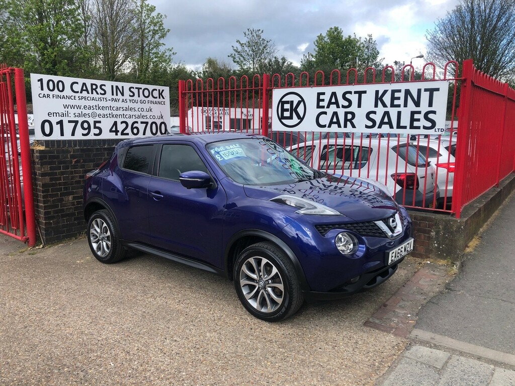 Nissan Juke 1.6 Tekna Suv Xtron Euro 6 117 Ps Pet EA66MZV Blue #4