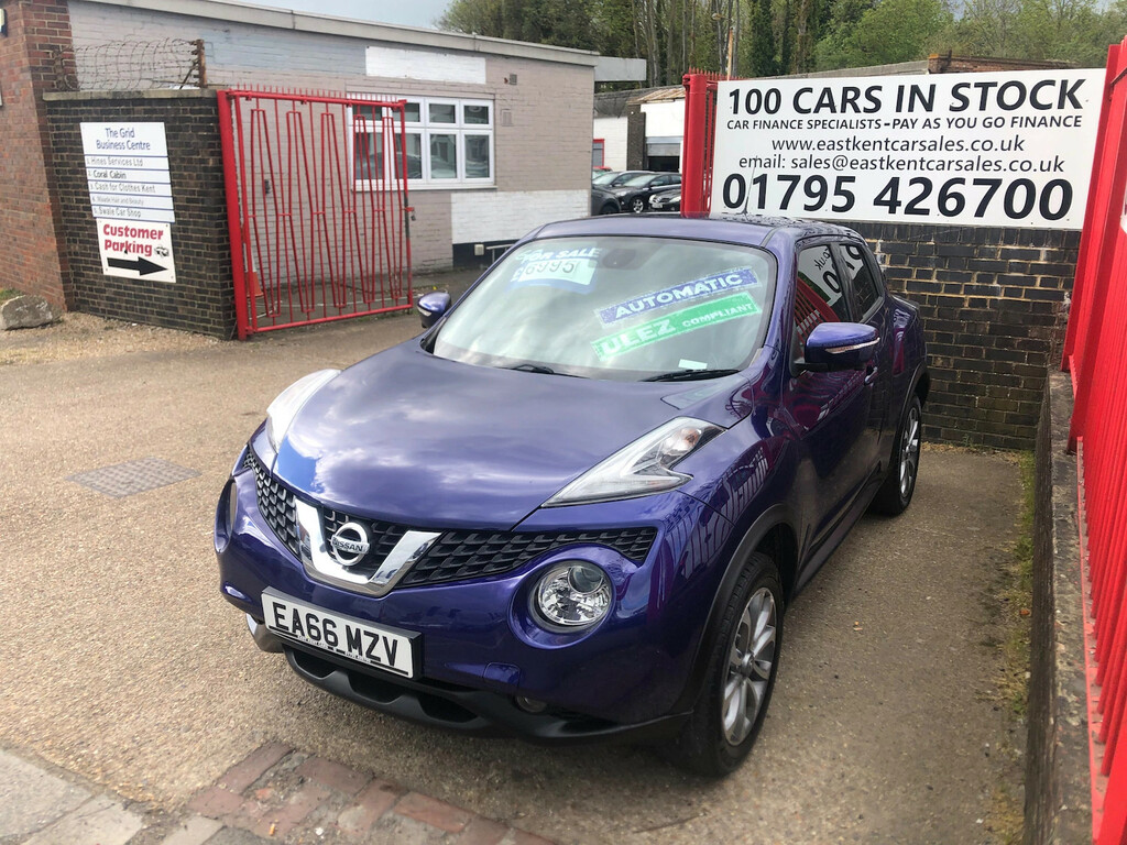 Nissan Juke 1.6 Tekna Suv Xtron Euro 6 117 Ps Pet EA66MZV Blue #3