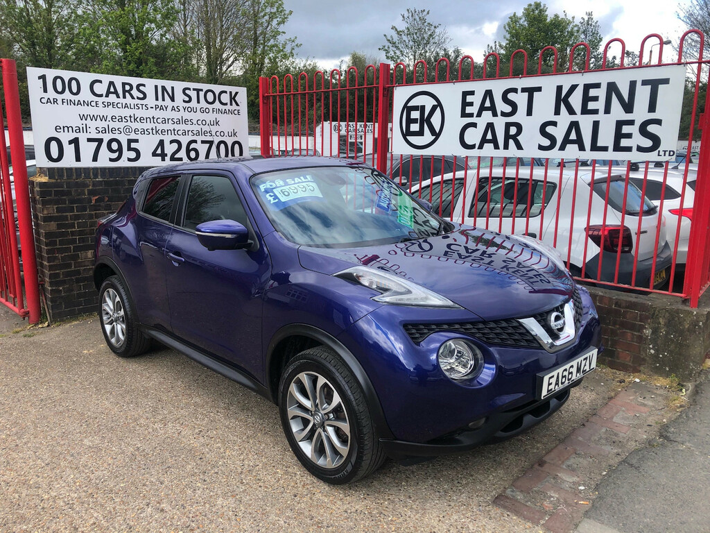 Nissan Juke 1.6 Tekna Suv Xtron Euro 6 117 Ps Pet Blue