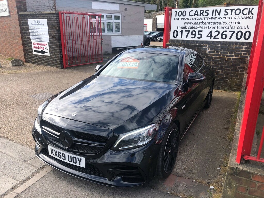 Mercedes-Benz C Class 3.0 C43 V6 Amg Premium Plus Coupe KX69UOY Black #3