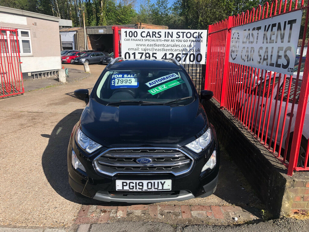 Ford Ecosport 1.0T Ecoboost Gpf Titanium Suv Eur PG19OUY Black #2