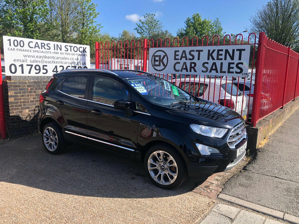 Ford Ecosport 1.0T Ecoboost Gpf Titanium Suv Eur PG19OUY Black #4
