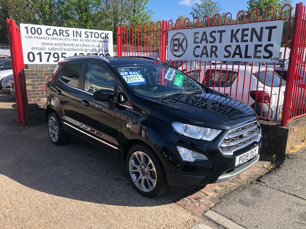 Ford Ecosport 1.0T Ecoboost Gpf Titanium Suv Eur Black