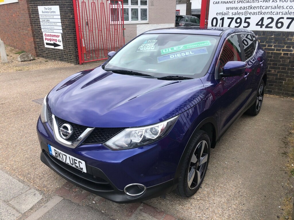 Nissan Qashqai 1.6 Dci N-connecta Suv 2Wd Euro BK17UEC Blue #3