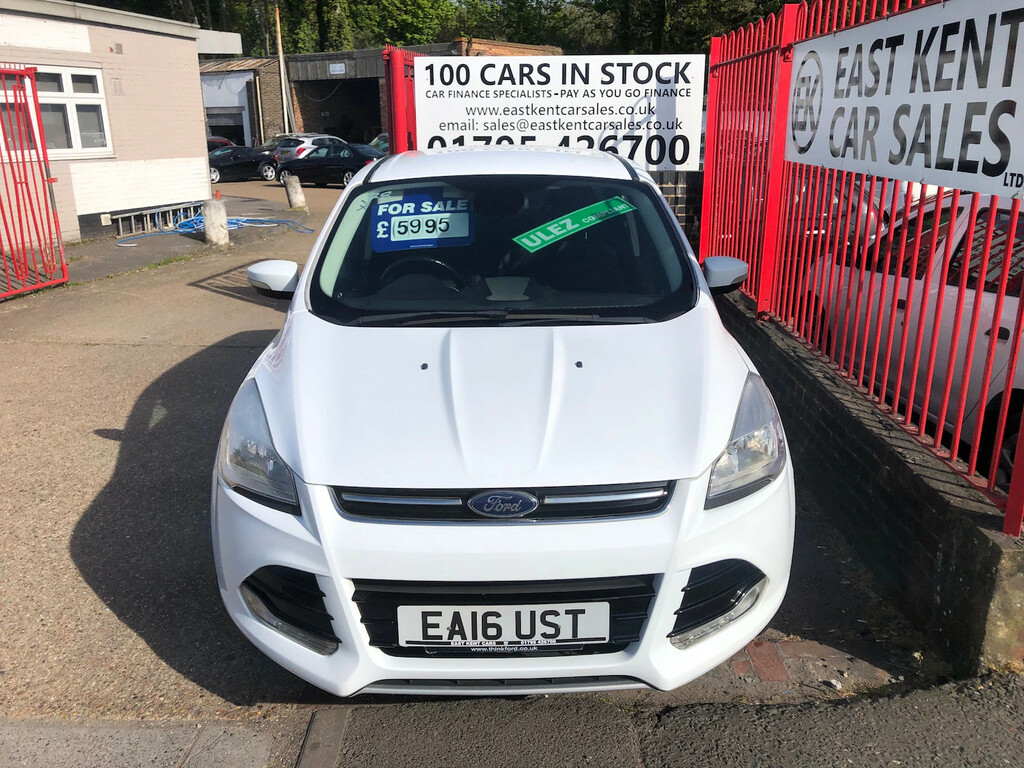 Ford Kuga 1.5T Ecoboost Titanium Suv 2Wd E EA16UST White #2