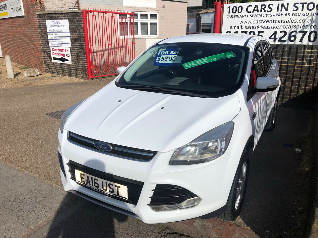 Ford Kuga 1.5T Ecoboost Titanium Suv 2Wd E EA16UST White #3