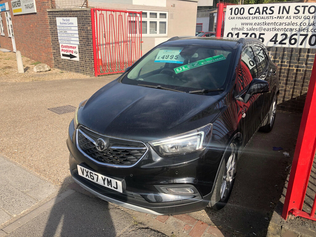 Vauxhall Mokka X 1.6I Active Suv Euro 6 S S 11 VX67YMJ Black #3