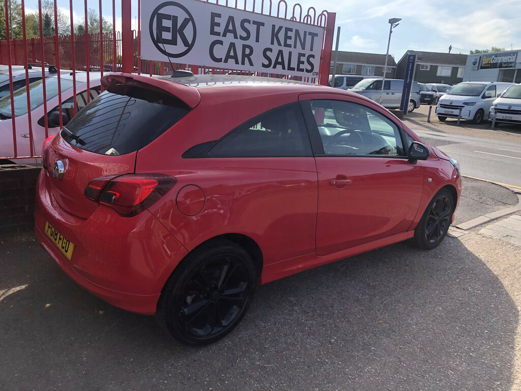 Vauxhall Corsa 1.4I Turbo Red Edition Hatchback FG18FCO Red #5