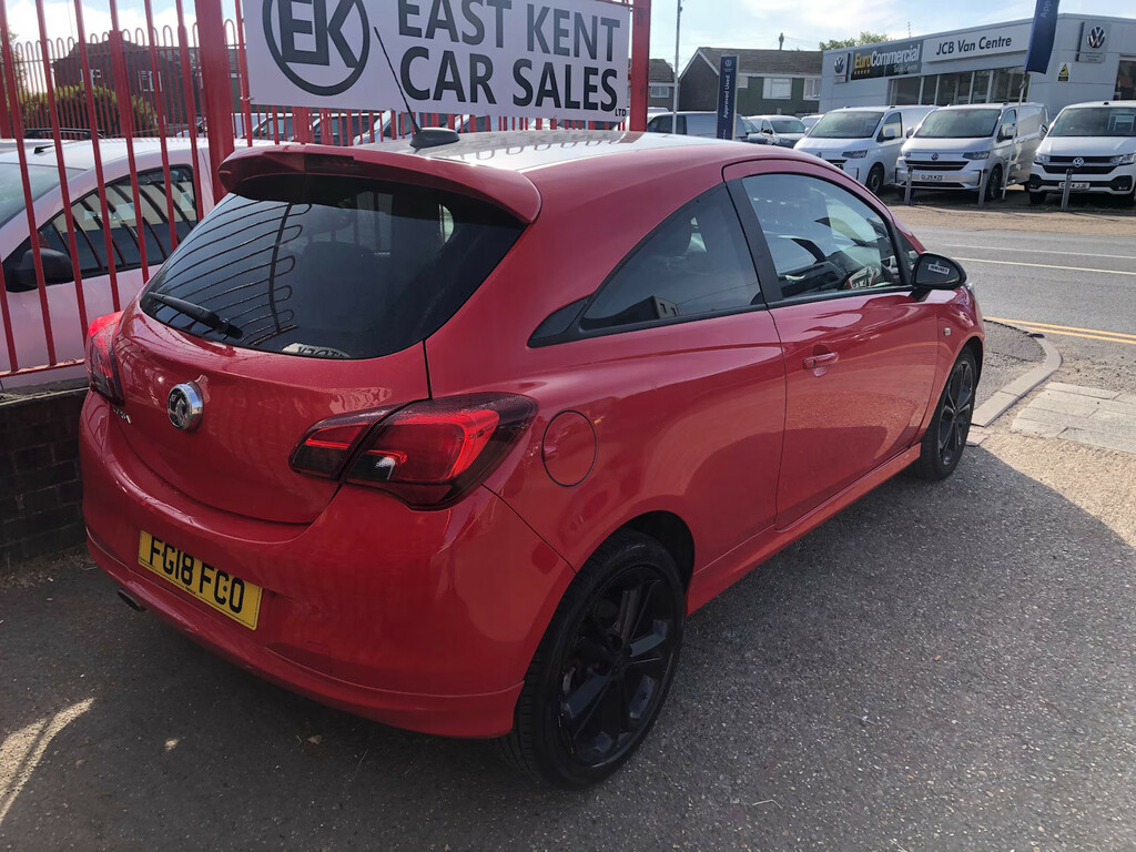 Vauxhall Corsa 1.4I Turbo Red Edition Hatchback FG18FCO Red #6