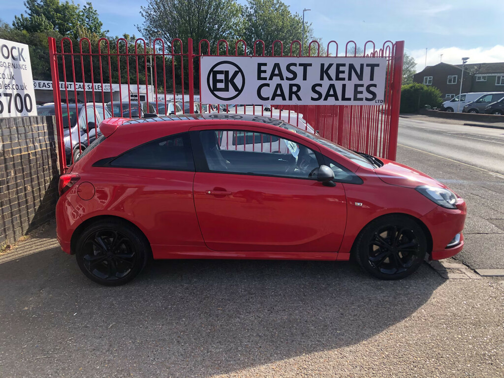 Vauxhall Corsa 1.4I Turbo Red Edition Hatchback FG18FCO Red #4